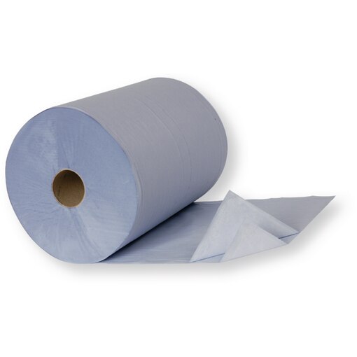 Poetspapier 3 lagen blauw 500 vellen 36x38 cm